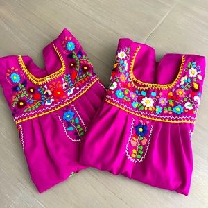 💖little girls Mexican dresses 💖